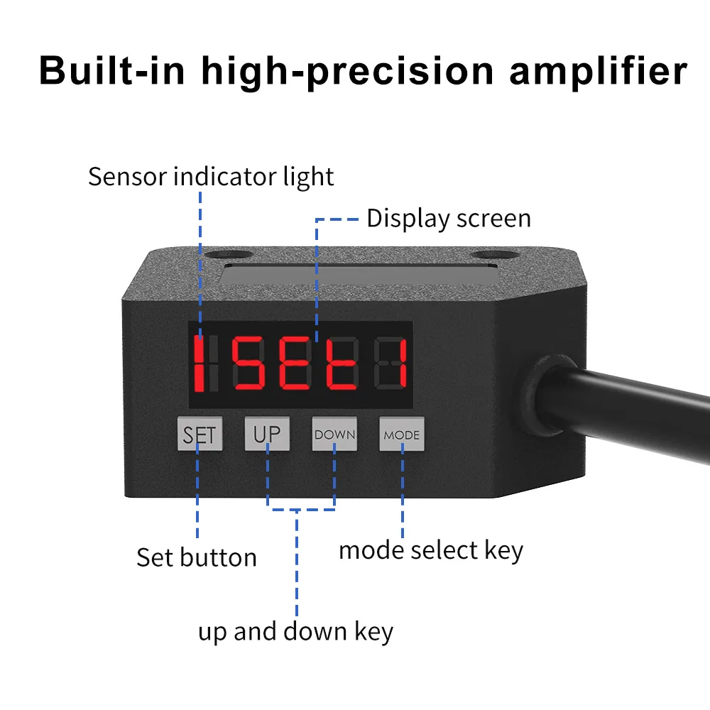 Digital Color Mark Photoelectric Sensor-4