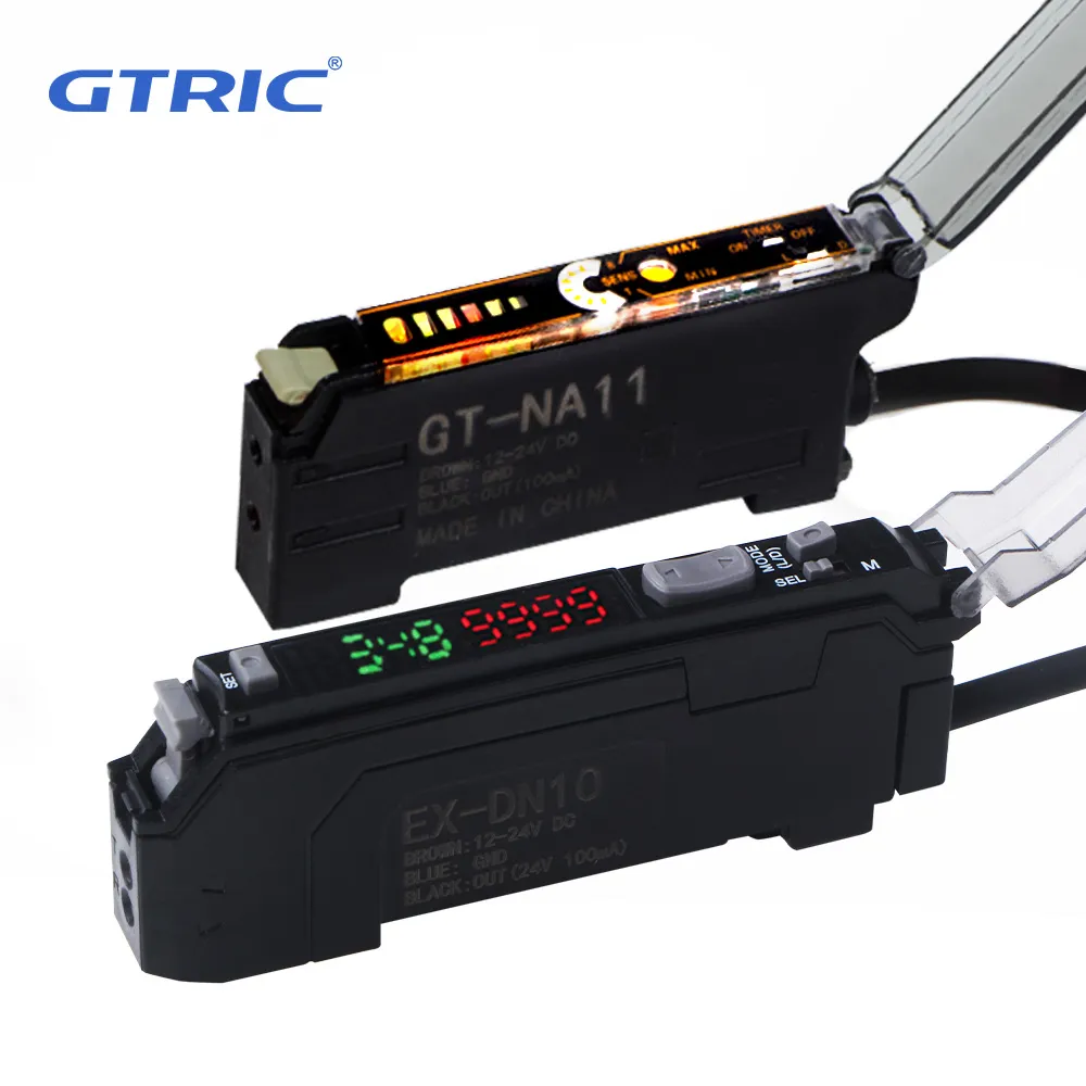 Digital Display Fiber Optical Amplifier Sensor-4