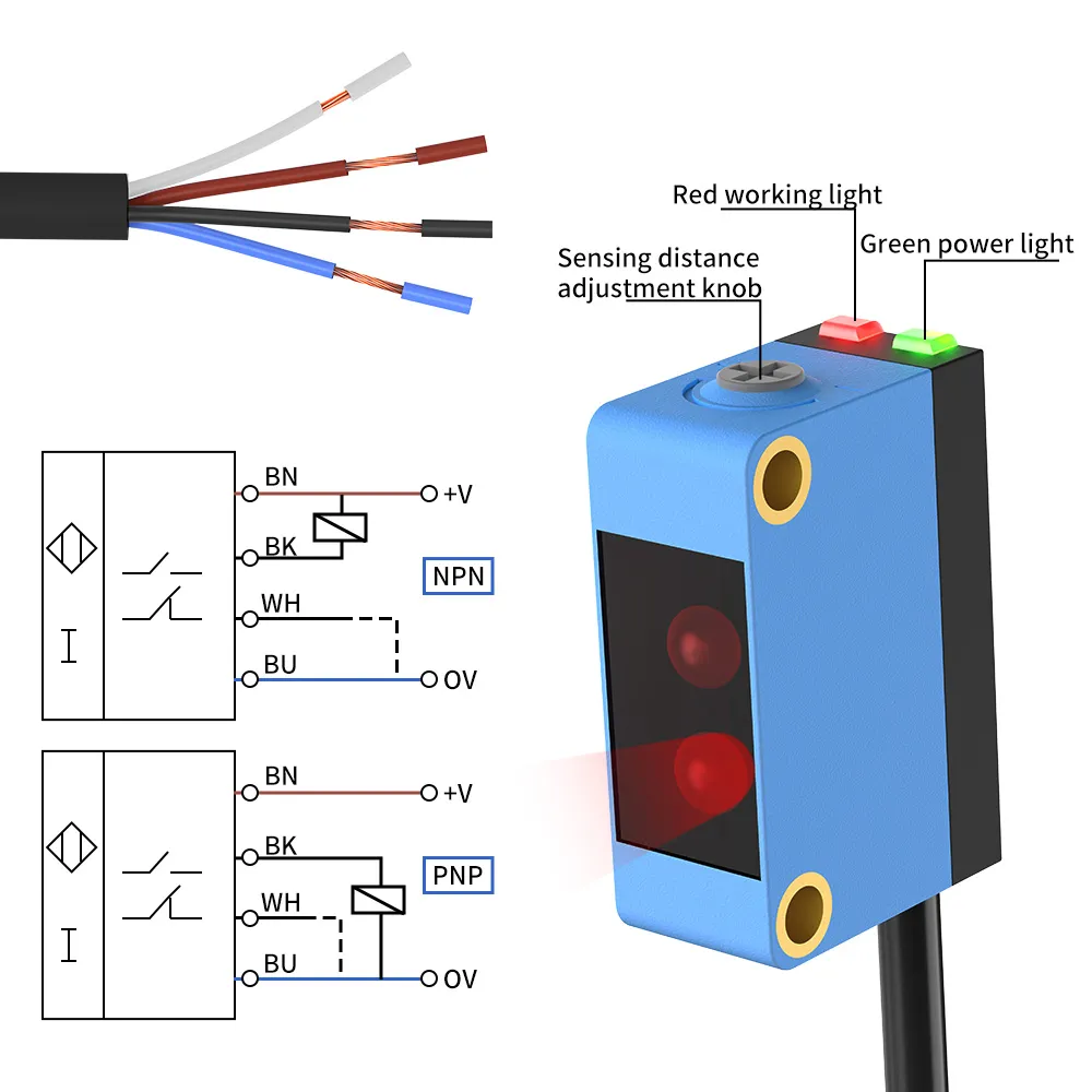 Laser BGS Photoelectric SensorBGS-3