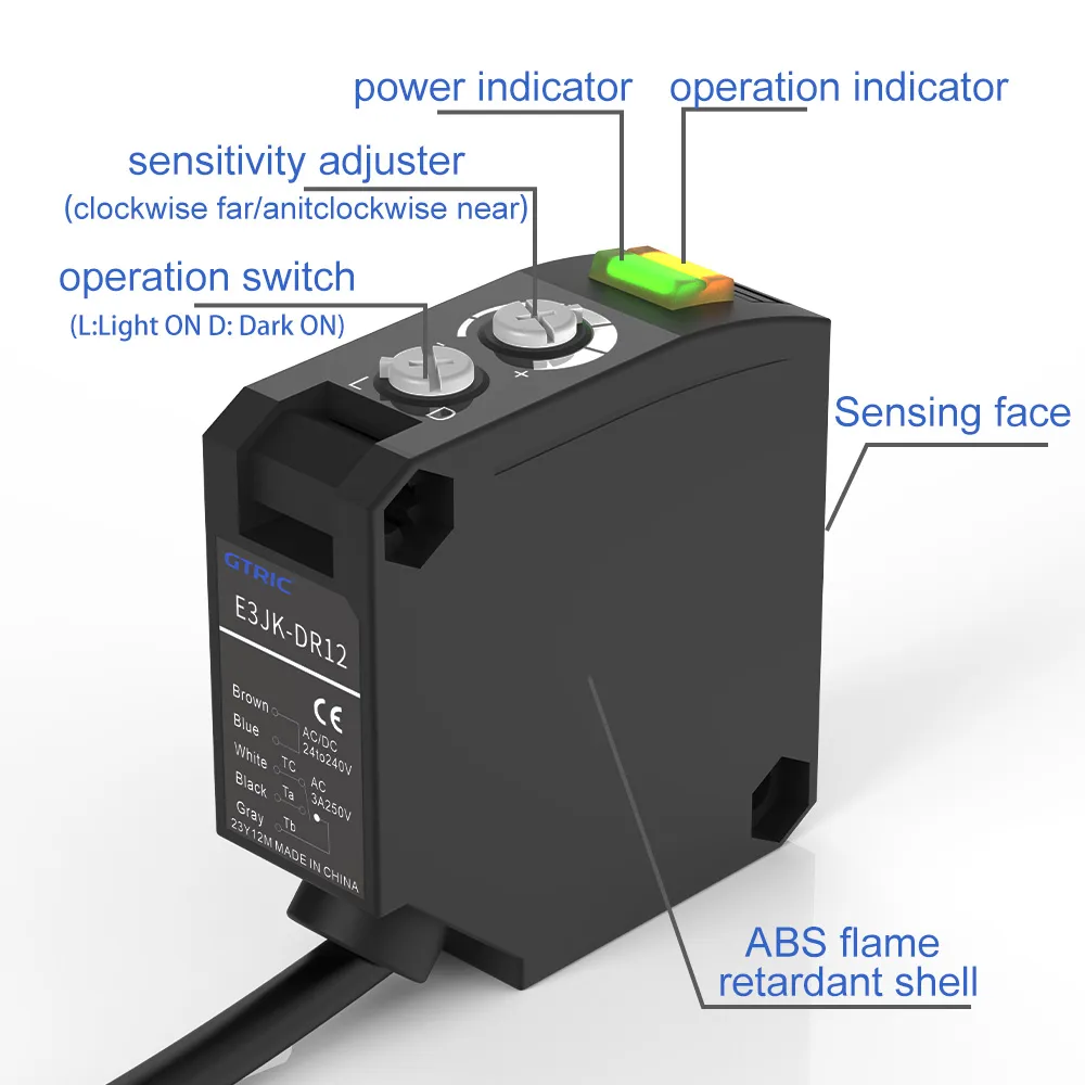 New E3JK Through-beam Photoelectric SensorE3JK-3