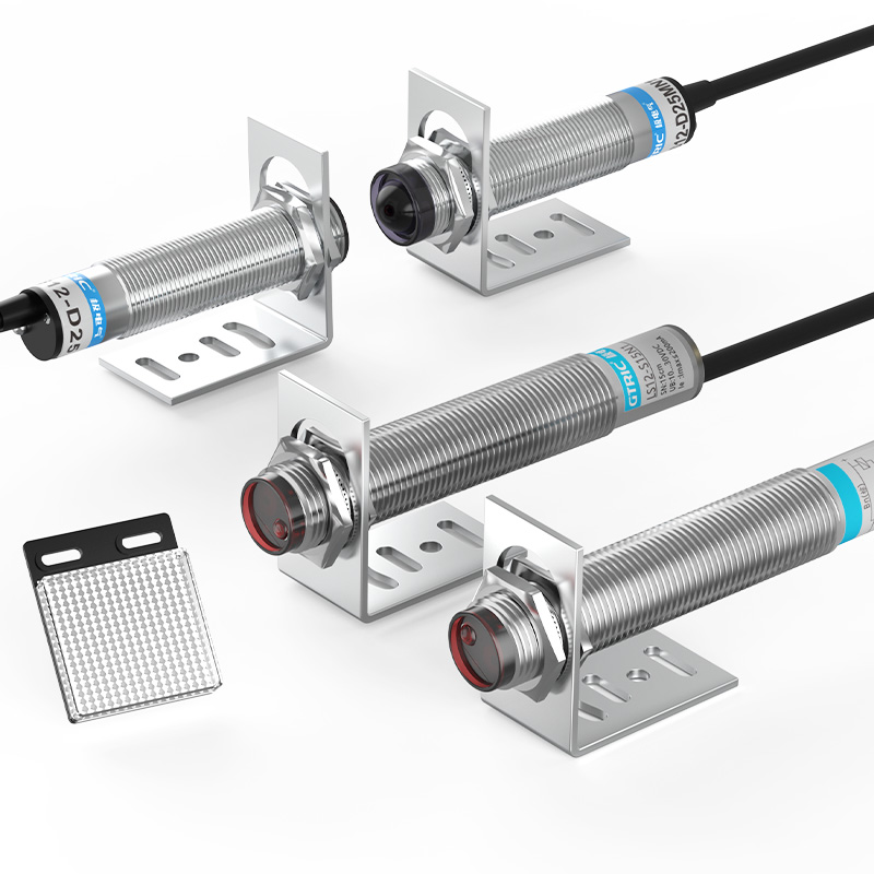 M12 Cylindrical laser photoelectric sensor