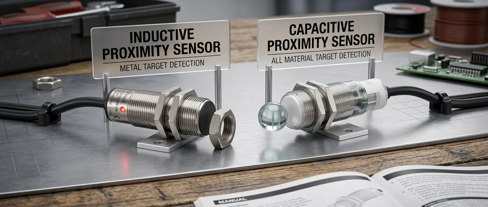 Inductive Vs. Capacitive Proximity Sensors: Selection Guide and ...